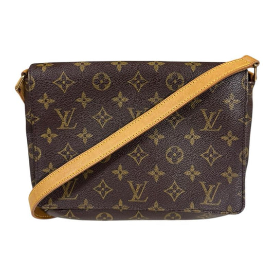 Louis Vuitton Musette Tango Short Monogram Shoulder Bag Monogram Canvas M51257
