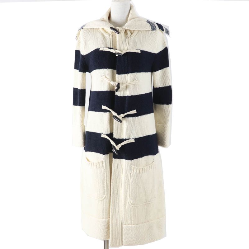 Christian DIOR 21AW 144m01am318 Wool Cashmere Blend DIOR Marinière Motif Logo