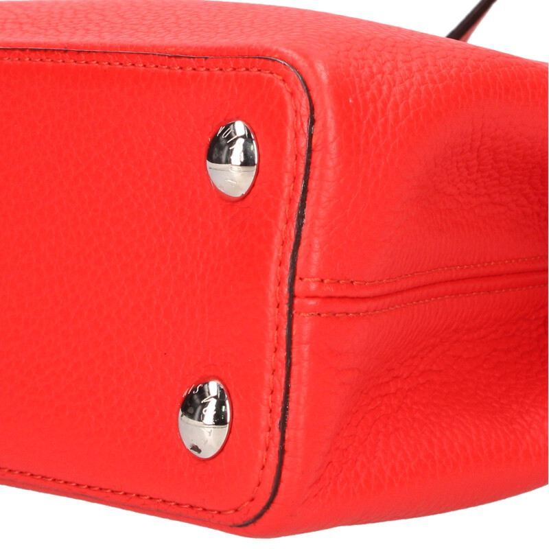 Louis Vuitton M94754 Parnacea Capucines BB Taurillon Leather Ruby Shoulder Bag