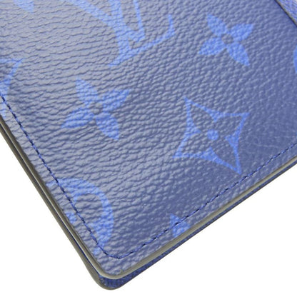 Louis Vuitton Long Wallet Portefeuille Brazza M30297 Taiga Llama Taiga Monogram