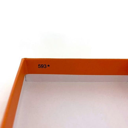 Hermes Scarf Ring Mini Buckle Mini Boucle Silver Red