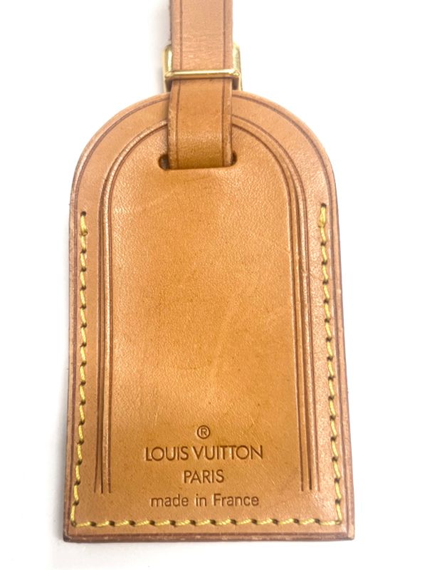 Louis Vuitton Name Tag Poinier Handle Holder 03bs253