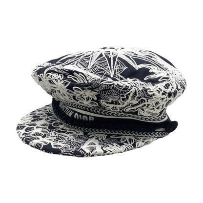 Christian Dior Sailor Cap Embroidered Design Travel Cap 31rev920x131 56 Size