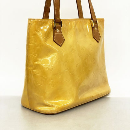 Louis Vuitton Tote Bag Vernis Houston M91004 Beige Women's