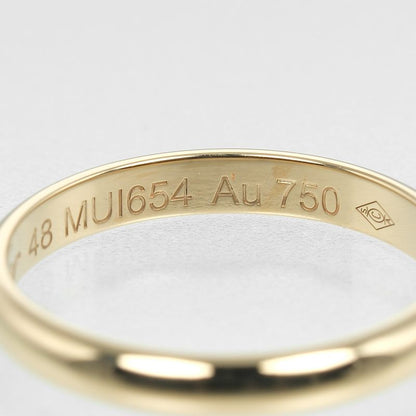 Cartier 1895 Wedding 2.5mm (0.10in) Model 18K Yellow Gold #8 Ladies 2g Ring