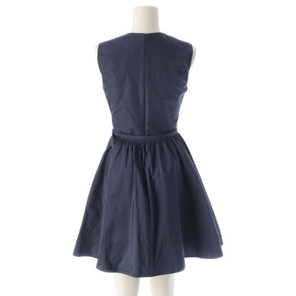 Christian Dior 19 Years Flared Sleeveless Dress With Belt Dress 951r24a2006