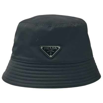 Prada 2023 "re-Nylon" Triangle Logo Bucket Hat Triangle Logo Re-Nylon Bucket