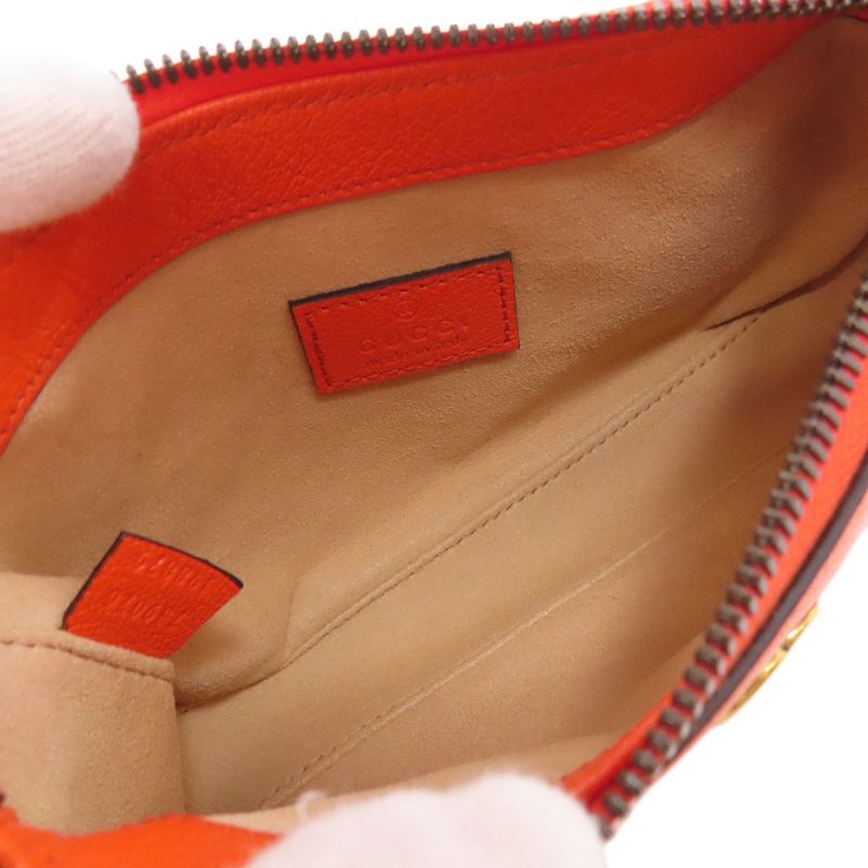 Gucci 739076 Aphrodite GG Marmont Handbag Calf Women