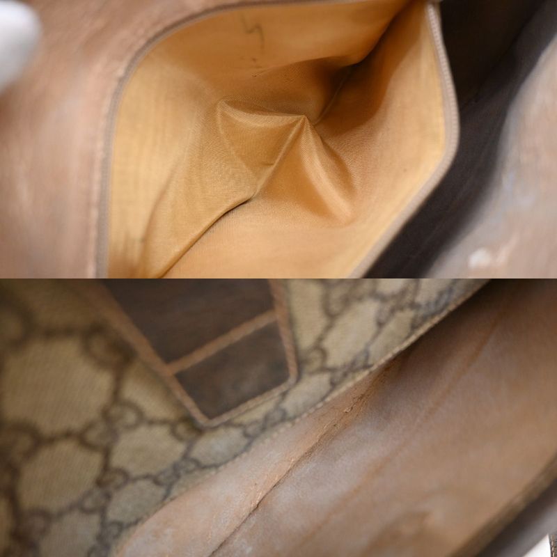 Gucci Shoulder Bag Sherry GG PVC Leather 69ka891