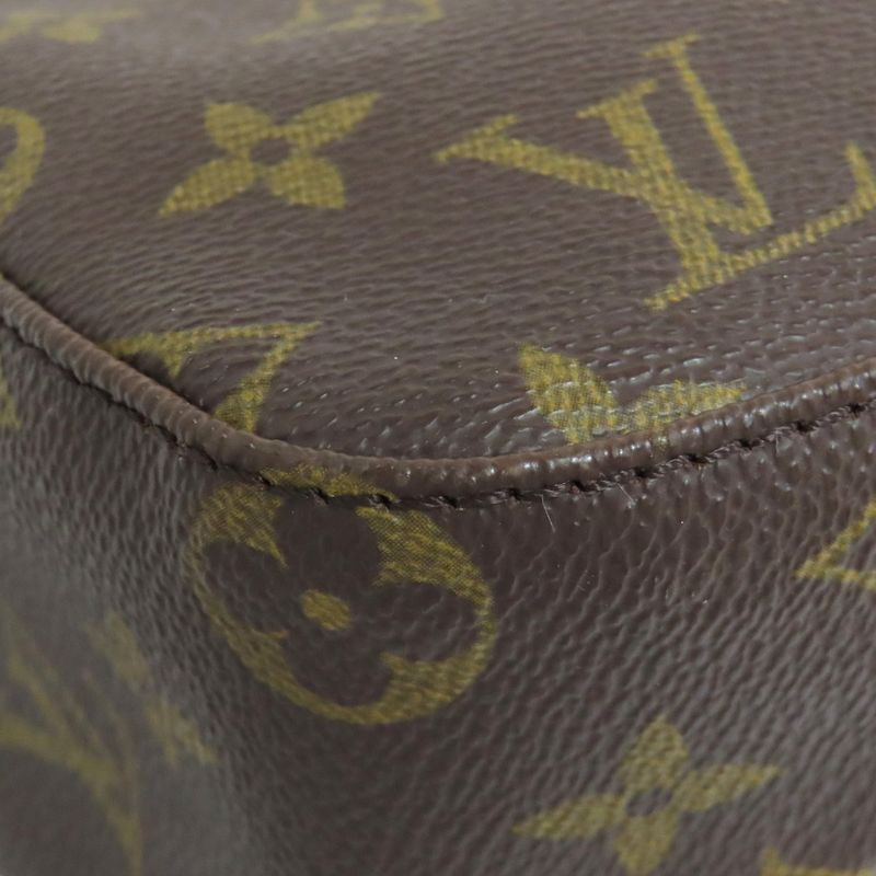 Louis Vuitton M51146 Looping MM Shoulder Bag Monogram Canvas Women