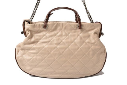 Chanel Tote Bag Shoulder Bag 2way Chanel Chain Bag Coco Mark Quilted Stitching