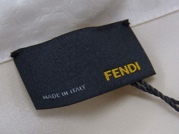 Fendi Rayon X Acetate X Polyurethane Short Sleeves Dress Size 44 Clothing