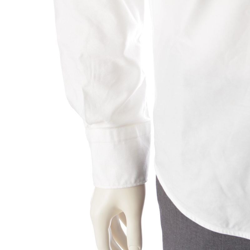 Louis Vuitton 20SS Cotton LV Label Long Sleeve Long Sleeve Shirt Top White XS
