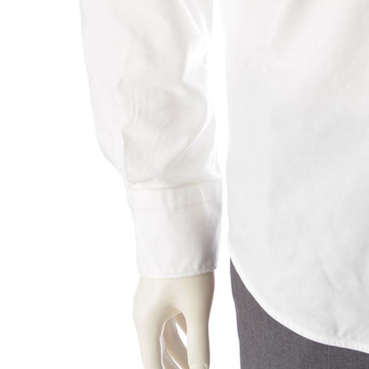 Louis Vuitton 20SS Cotton LV Label Long Sleeve Long Sleeve Shirt Top White XS