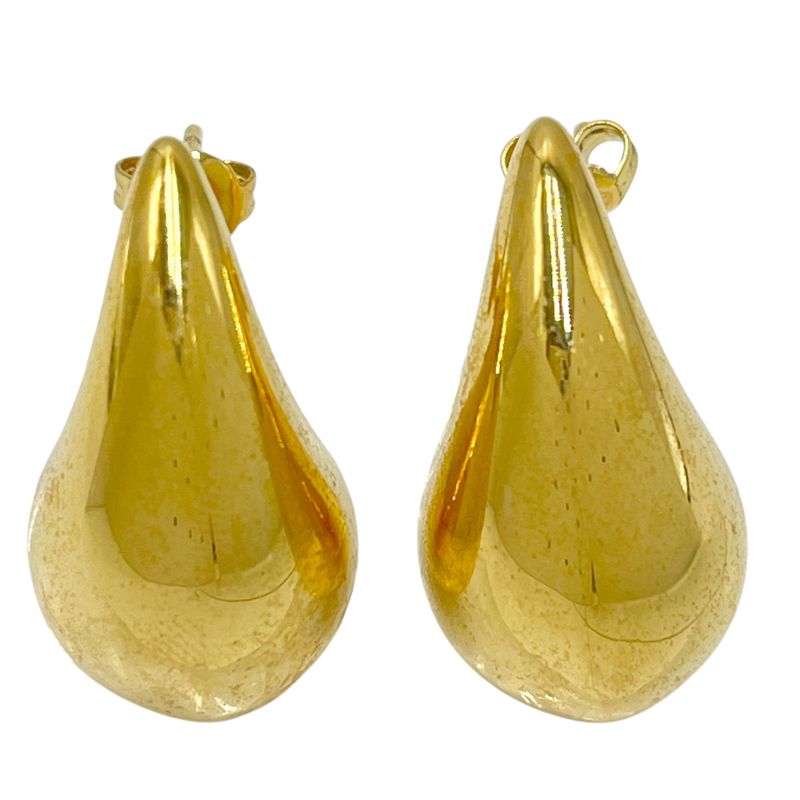 Bottega Veneta Bottega Veneta Earrings Gold Plated Gold Plated Teardrop Gold