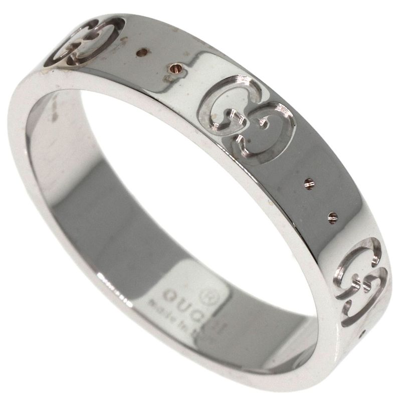 Gucci Icon #11 Ring - 18K White Gold Ladies