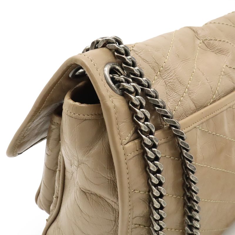 Saint Laurent Paris Yves Saint Laurent YSL NIKI Medium Chain Shoulder V Stitch