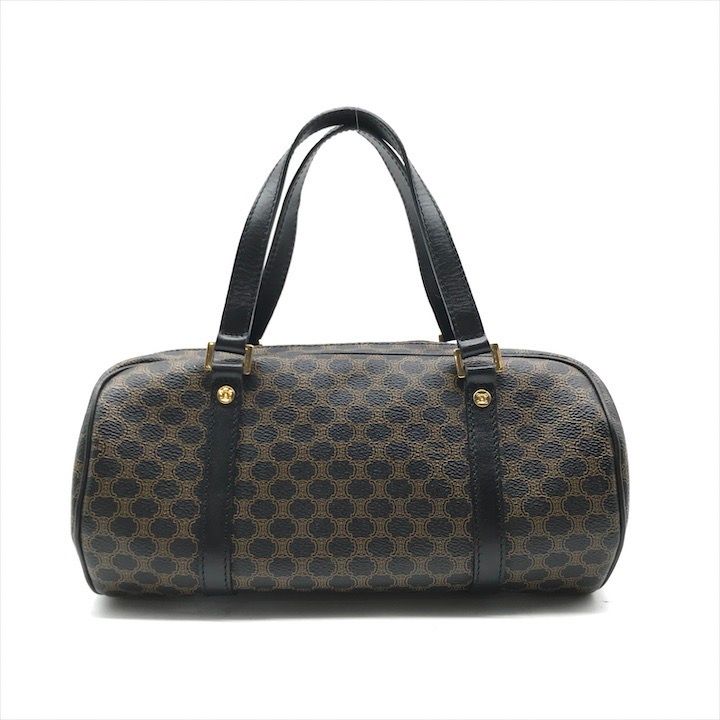 Celine Macadam Triomphe Mini Boston Hand Bag Tube