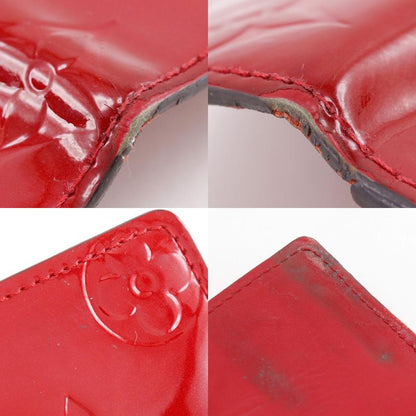 Louis Vuitton Multicles 4 M91976 Monogram Vernis Pomme D'amour Red Ts0137