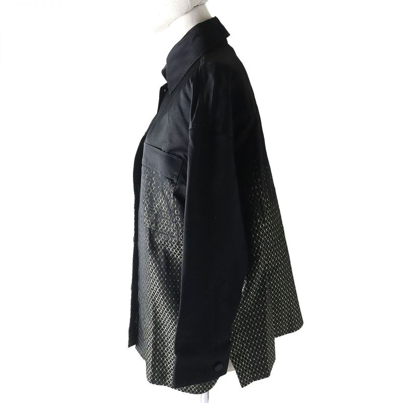 Fendi 2019 Fda660 Total Pattern And None Ground Gradient 100% Silk