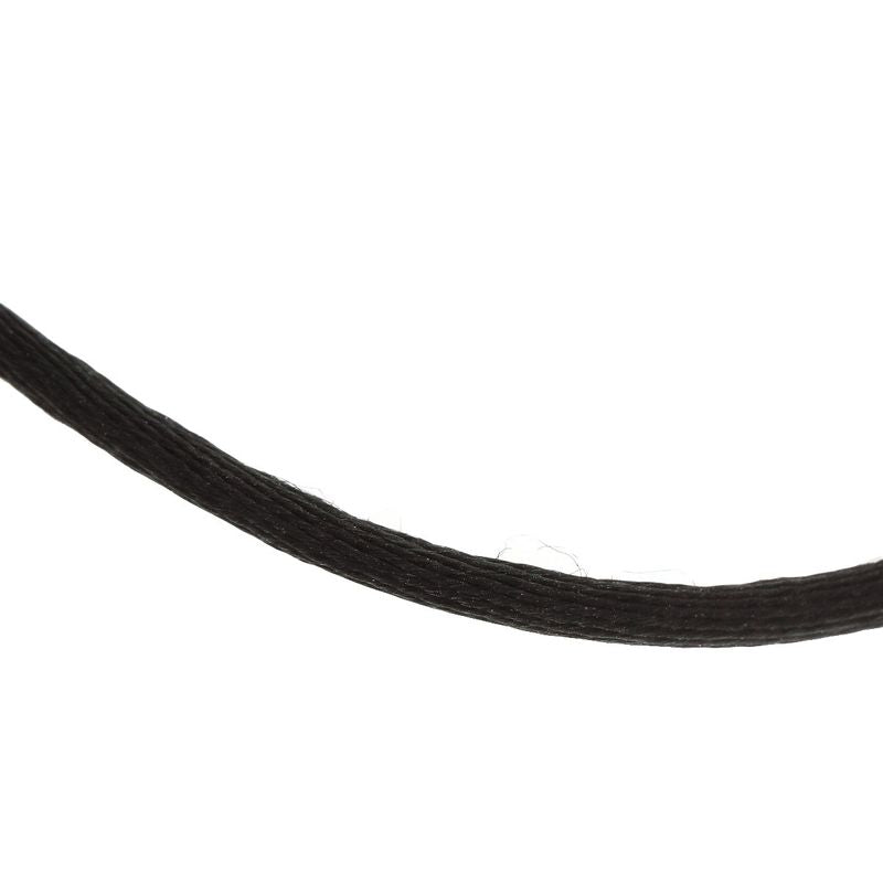 Cartier Cord 38cm (1496in) Necklace 18K White Gold Cotton Ladies