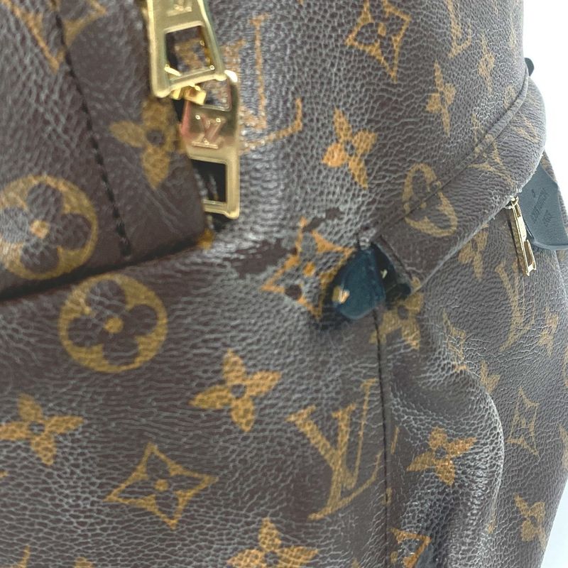Louis Vuitton Backpack Sac Palmsp Rings Backpack MM M44874 Monogram Canvas Brown