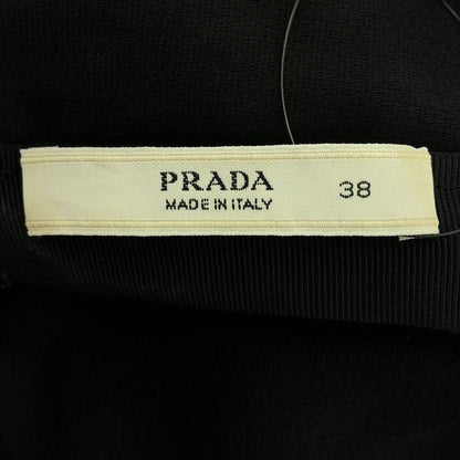 Prada Acetate Dress Black 38