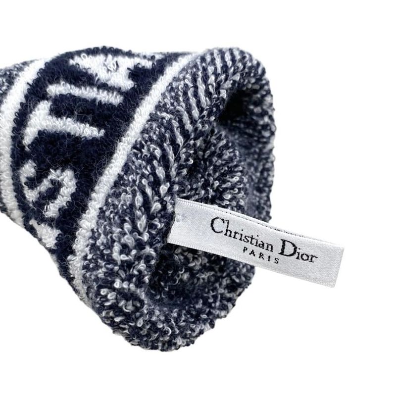 Christian Dior Headband Wristband 21spo720i200 Logo Navy Blue Christian Dior