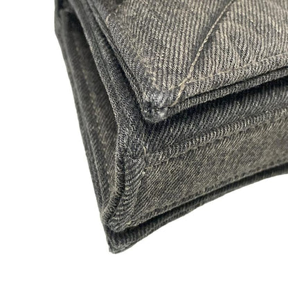 Balenciaga Shoulder Bag Crash 736016 Black Chain Shoulder/quilted