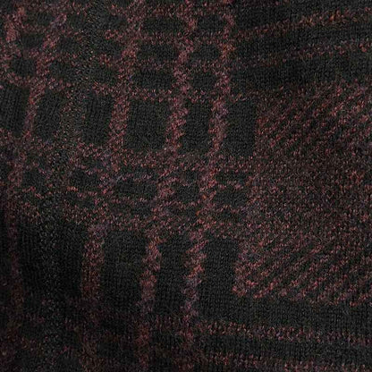 Bottega Veneta - Jacquard Knit Flared Easy Pants - Bordeaux Black - Women's