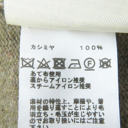 Hermes 22AW 2h2603d1 100% Cashmere Silver Hardware With Serie Plate Crew Neck