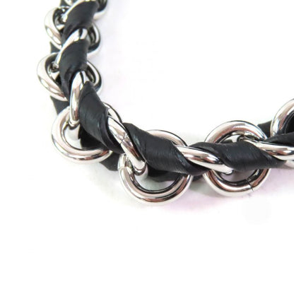 Louis Vuitton M57070 Bella Noir Black Mahina Leather 2way Shoulder Bag With