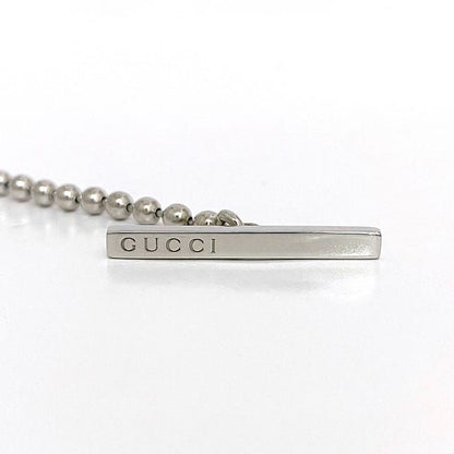 Gucci Ball Chain Necklace in Silver with Star Ring