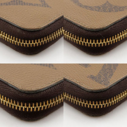 Louis Vuitton Zippy Wallet Monogram Giant Reverse M69353 Monogram Canvas Brown