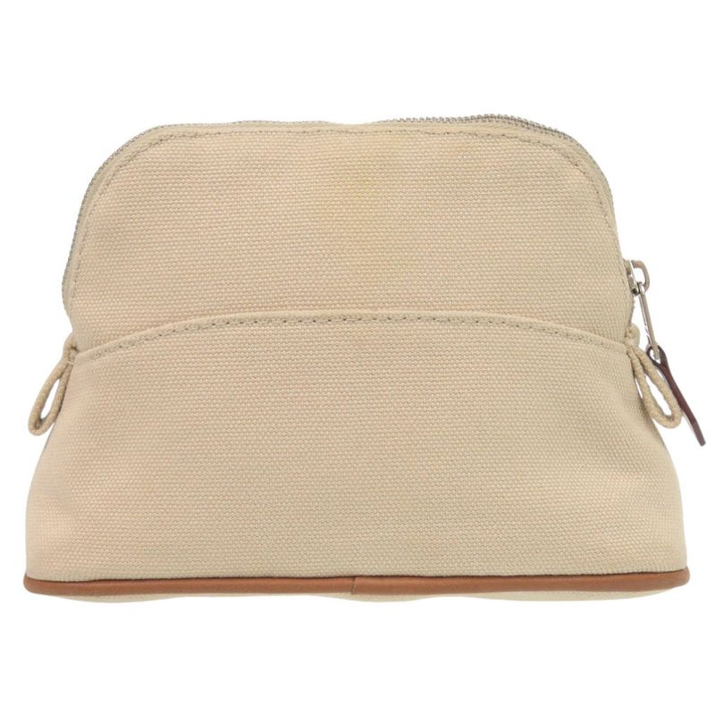 Hermes Bolide Pouch 16 Mini Cotton Beige Pouch 1438 Hermes