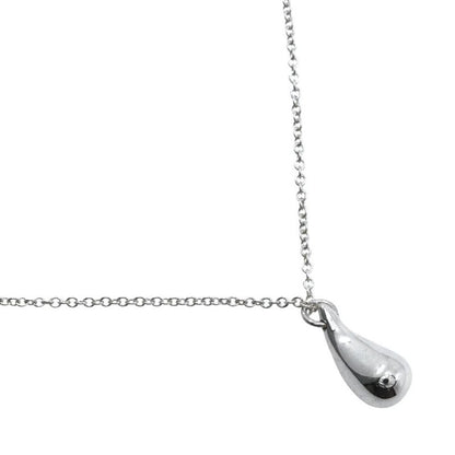Tiffany & Co Teardrop Elsa Peretti 925 Silver Ladies 2.7g Necklace