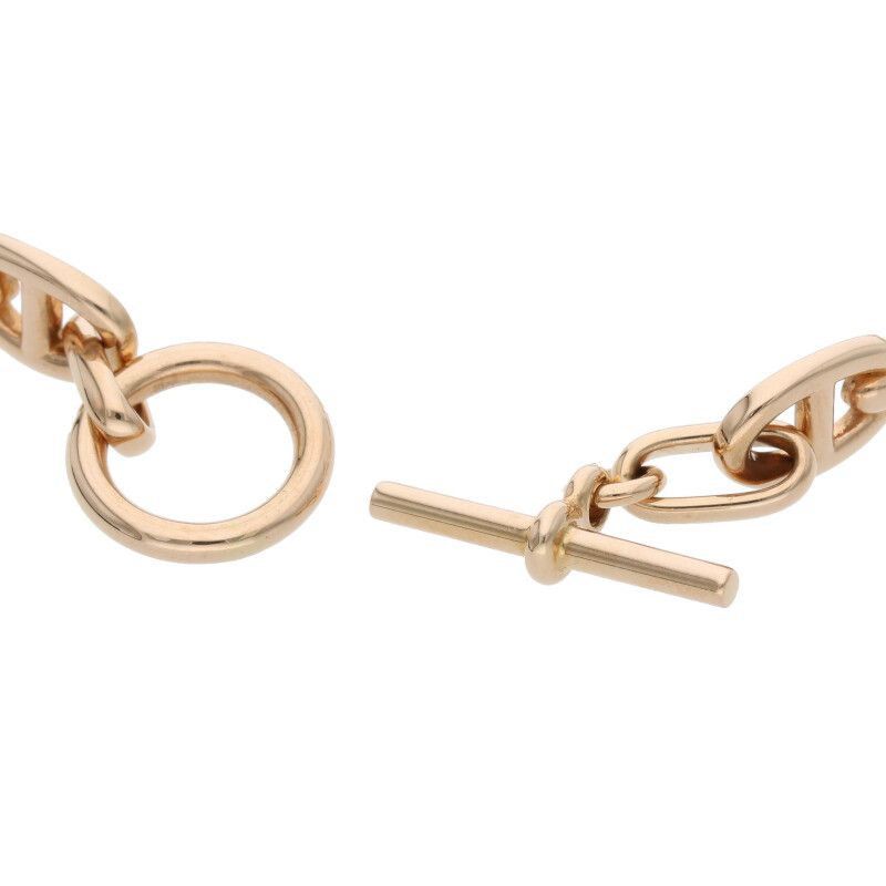 Hermes Anchene 18K Chaine D'ancre Bracelet Ladies ST