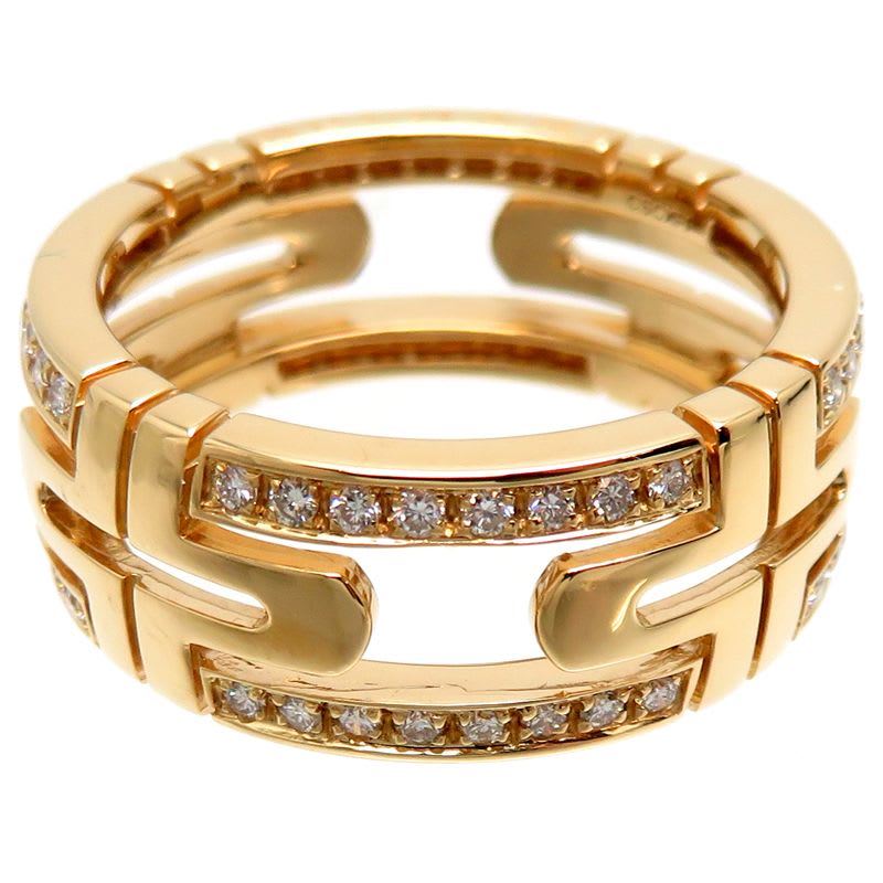 Bvlgari 54 Parentesi Openwork Ring