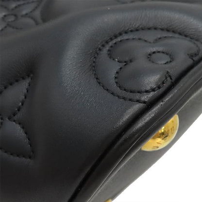 Louis Vuitton 2way Bag Alma Soft BB Calf Black Gold Hardware Black Shoulder