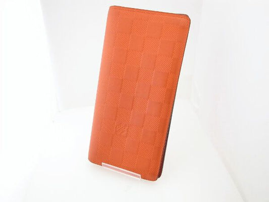 Louis Vuitton Damier Infini Portefeuille/brazza Orange Pawnbroker
