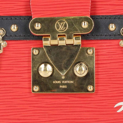 Louis Vuitton M51697 Trunk Clutch Epi Rouge Shoulder Bag Women