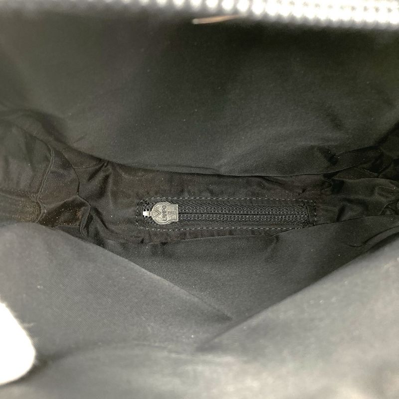 Prada Mini Shoulder Bag Waist 2way Black Nylon Ladies Men Fashion Triangle Logo