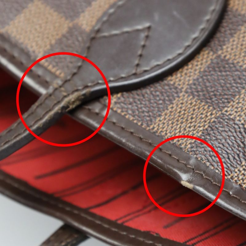 Louis Vuitton N51105 Damier Lightweight Neverfull MM Tote Bag Louis Vuitton