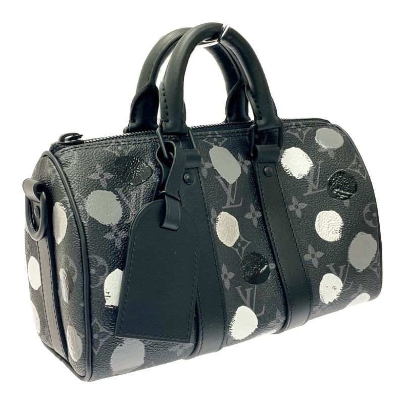 Louis Vuitton M46406 Eclipse × Yayoi Kusama Keepall - Bandoliere 25 395909