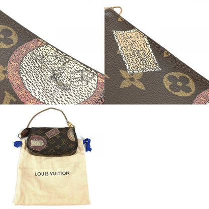 Louis Vuitton Shoulder Bag Mini Pochette Accessoire M95804 Monogram Canvas Brown
