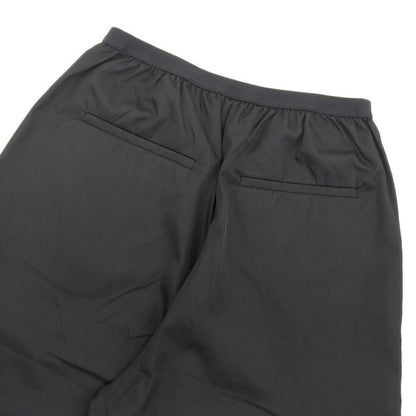 Prada 2022item 22y887s2311wq8 Re-nyron High Rise Wide Leg Pants 38 S Black