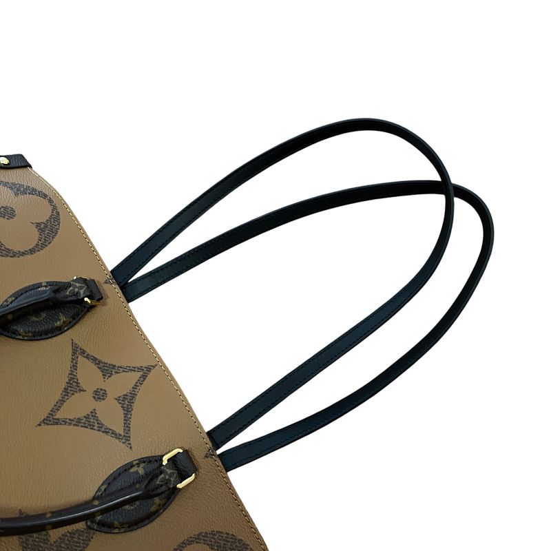 Louis Vuitton Tote Bag Monogram Reverse Monogram Reverse On-the-go GM Brown