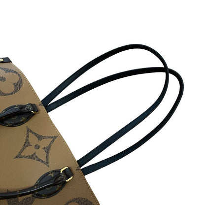 Louis Vuitton Tote Bag Monogram Reverse Monogram Reverse On-the-go GM Brown