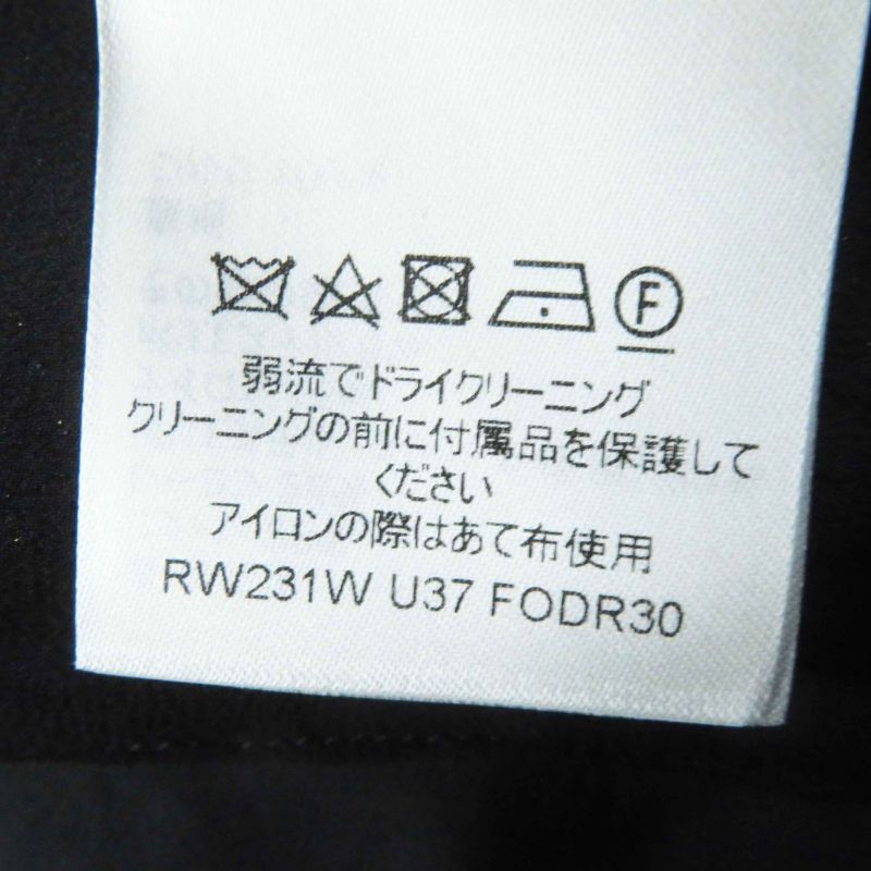 Louis Vuitton 23SS 1aayvw Zip Up Lurex Tweed Dress/short Sleeve Dress Black