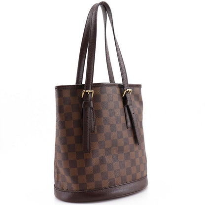Louis Vuitton Marais Bucket Shoulder Bag N42240 Damier Canvas Brown Sp0044